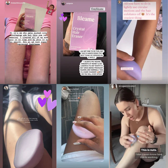 Bleame Crystal - Dụng cụ tẩy tóc